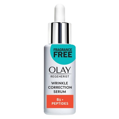 Olay Wrinkle Correction Serum Vitamin B3 + Collagen Peptides 1.3 fl oz - New