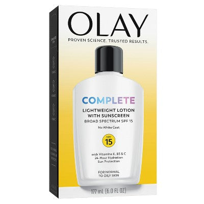 Olay Complete Lotion Moisturizer SPF 15 6 fl oz - Missing Box