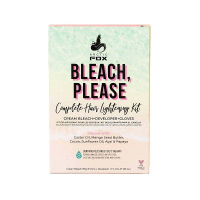 Arctic Fox Bleach Please Creme Hair Bleach & Developer Kit 9 fl oz - Missing Box