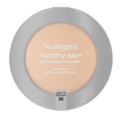 Neutrogena Healthy Skin Pressed Makeup Powder Compact 30 Light to Medium 0.34oz - Imperfect Container