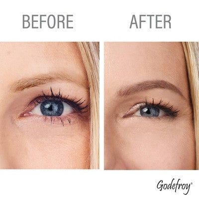 Godefroy Instant Eyebrow Tint Application Kit Light Brown 3ct - Imperfect Box