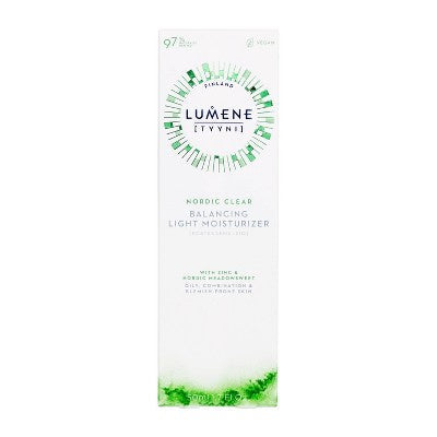 Lumene Nordic Clear Tyyni Balancing Light Moisturizer 1.7 fl oz - New