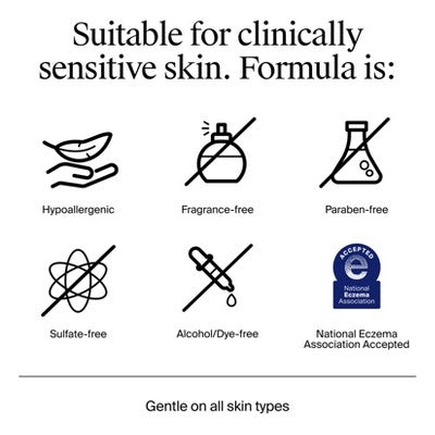 Neutrogena Ultra Gentle Foaming Facial Cleanser, Hydrating Face Wash 16 fl oz - New