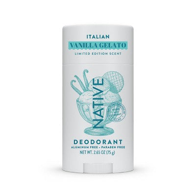 Native Passport Limited Edition Global Flavors Deodorant Italian Vanilla Gelato 2.65 fl oz - Imperfect Container