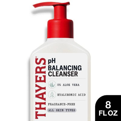 Thayers Natural Remedies pH Balancing Gentle Face Wash with Aloe Vera 8 fl oz - New