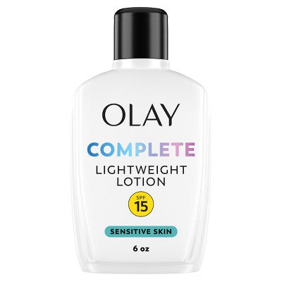 Olay Complete Face Lotion Moisturizer for Sensitive Skin SPF 15 6 fl oz - Missing Box