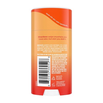 Lume Whole Body Women's Smooth Solid Deodorant Clean Tangerine Scent 2.6oz - Imperfect Container