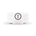 TELETIES Large Hair Ties 3pc Coconut White - Imperfect Box