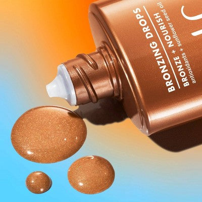 e.l.f. SKIN Bronzing Drops Pure Gold 1 fl oz - New