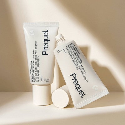 Prequel Mineral SPF 50 PA++++ Facial Treatment SPF 50 EXP 05-2026 1.7fl oz - Imperfect Box