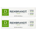 Rembrandt Deeply White + Peroxide Whitening Toothpaste with Fluoride 3.5oz/2pk - New