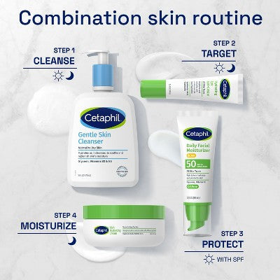 Cetaphil Daily Face Moisturizer Sunscreen SPF 50  1.7 fl oz - Imperfect Box