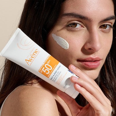 Avene Mineral Face and Body Sunscreen Zinc Oxide SPF50 4.2oz - Imperfect Container