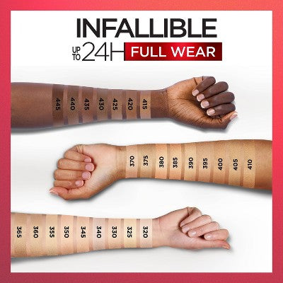L'Oreal Paris Infallible Full Coverage, Waterproof Concealer 340 Fawn 0.33 fl oz - Imperfect Container