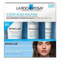 La Roche Posay Effaclar Dermatological Acne Treatment 3-Step System Kit Medicated Gel Cleanser 7.5 fl oz - Imperfect Box