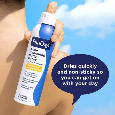 PanOxyl Acne Banishing Body Spray 2% Salicylic Acid 6oz - Imperfect Container