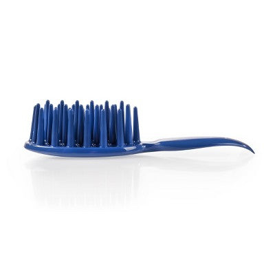 KAZMALEJE KurlsPlus Paddle Hair Comb Blue - Imperfect Box