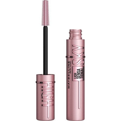 Maybelline Lash Sensational Sky High Lengthening Mascara 801 Very Black - Imperfect Box