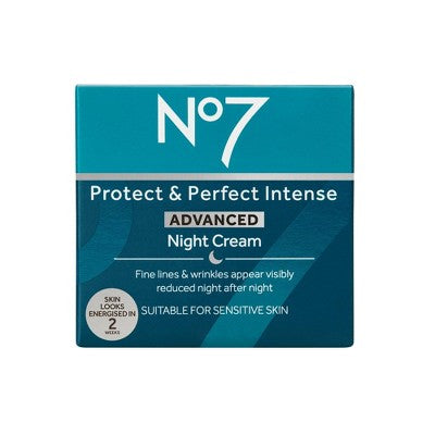 No7 Protect & Perfect Intense Advanced Moisturizing Night Cream 1.69 fl oz - Missing Box