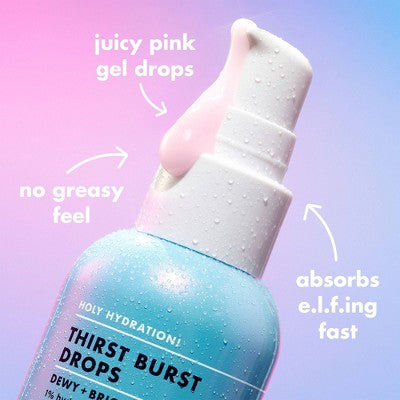 e.l.f. SKIN Holy Hydration! Thirst Burst Moisturizer Drops 1 fl oz - Missing Box