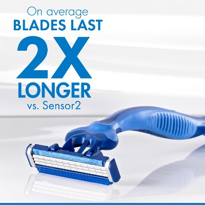 Gillette Sensor3 Comfort Men's Disposable Razors 12ct - New