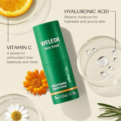 Weleda Skin Food Brighten Serum Stick 0.53oz - New