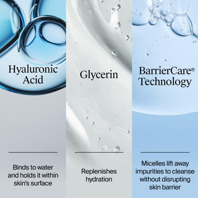 Neutrogena Hydro Boost Hydrating Gel Facial Cleanser; Hyaluronic Acid 7.8 fl oz - New