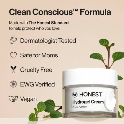 Honest Beauty Hydrogel Cream with Hyaluronic Acid 1.7 fl oz - New