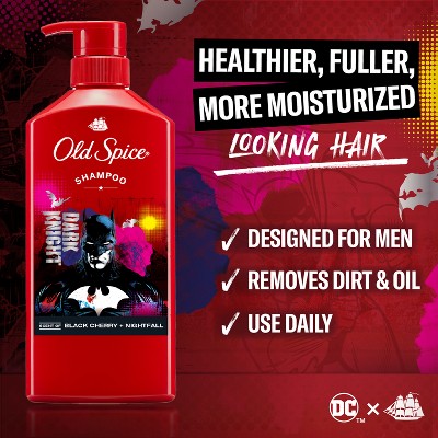 Old Spice Deodorant, Body Wash Shampoo Holiday DC Batman Gift Set 4pc 15.9oz - Imperfect Box