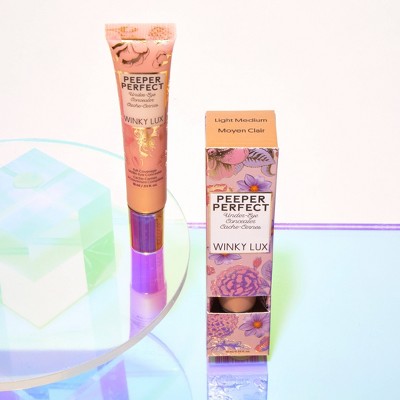 Winky Lux Peeper Perfect Under Eye Concealer Light Medium 0.33 fl oz - Imperfect Box