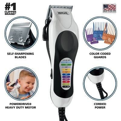 Wahl Color Pro Plus Corded Electric Hair Clipper Set - Imperfect Box