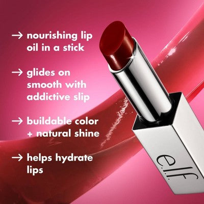 e.l.f. Glow Reviver Slipstick Loveslick 0.11oz - New