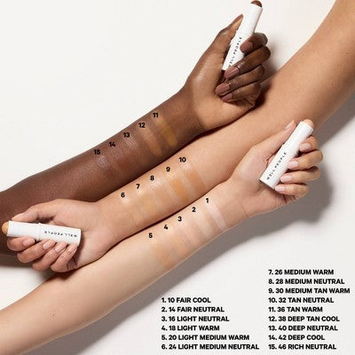 Well People Supernatural Complexion Stick Foundation + Concealer 18 Light Warm 0.28oz - New