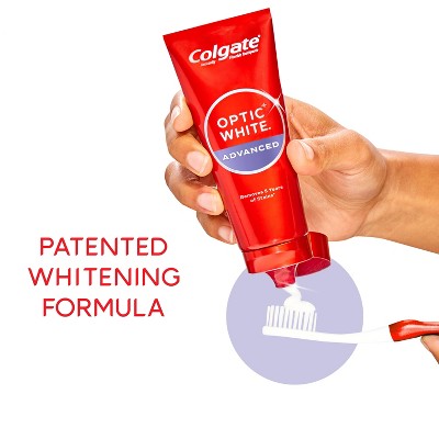Colgate Optic White Whitening Toothpaste Sparkling White 3.2oz/3pk - Missing Box