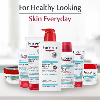 Eucerin Advanced Repair Hand Cream Unscented 2.7oz/1ct - New