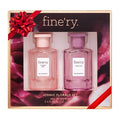 fine'ry. Mini EDP Duo Gift Set Rosa Lina + Flower Bed 2pc - New