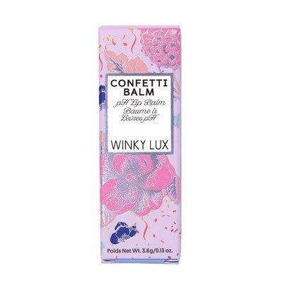 Winky Lux Confetti Lip Balm Lavender Confetti 0.13oz - Imperfect Box