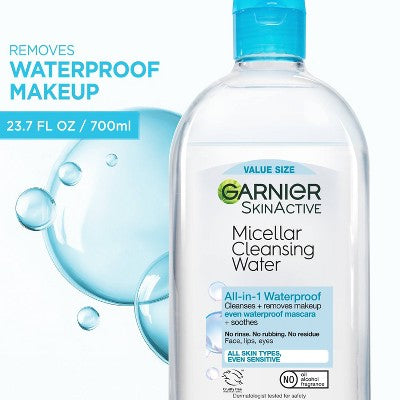 Garnier SkinActive Micellar Cleansing Water Unscented 23.7 fl oz - Imperfect Container