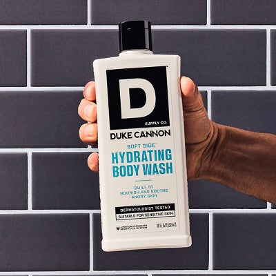Duke Cannon Supply Co. Soft Side Hydrating Men's Body Wash 18 fl oz - Imperfect Container