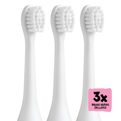 Made by Dentists Kids; Rechargeable Electric Toothbrush with 2 Replacement Toothbrush Heads Cheetah - New