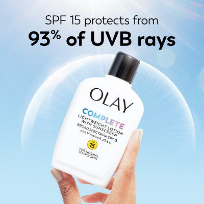 Olay Complete Lotion Moisturizer SPF 15 6 fl oz - Missing Box