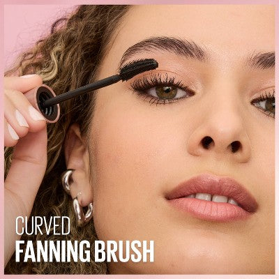 Maybelline Lash Waterproof Sensational Lengthening Mascara Blackest Black 0.32 fl oz - Imperfect Box