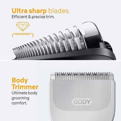 BRAUN ALL-IN-ONE STYLE KIT SERIES 5 AIO5490 RECHARGEABLE 9-IN-1 BODY, BEARD; HAIR TRIMMER - Imperfect Box