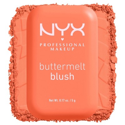 NYX Professional Makeup Buttermelt Blush - Sooner The Butta - 0.17oz