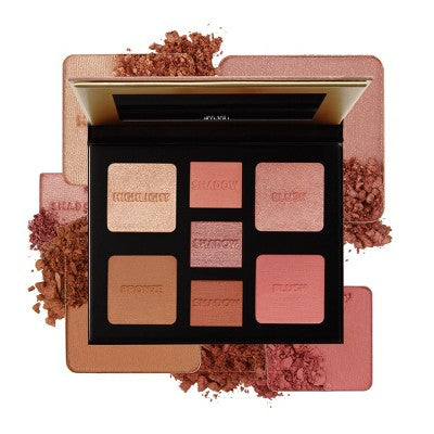 Milani The Look All Inclusive Eye and Cheek Face Palette 110 Light to Medium 0.38oz - Imperfect Container