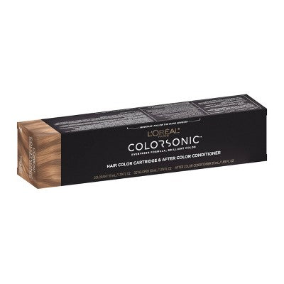 L'Oreal Paris Colorsonic  Permanent Hair Color Cartridge Dark Blonde Natural 7 - Imperfect Box