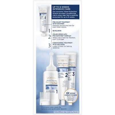 L'Oreal Paris Excellence Triple Protection 6.3 fl oz 02 Extra Light Natural Blonde 1 Kit - Imperfect Box