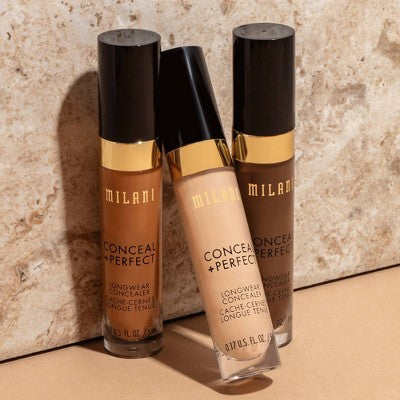 Milani Conceal + Perfect Longwear Concealer 100 Pure Ivory 0.17 fl oz - Imperfect Container