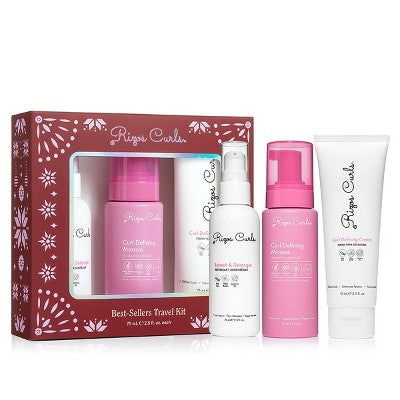 Rizos Curls Best-Sellers Holiday Travel Kit 3ct - Imperfect Box