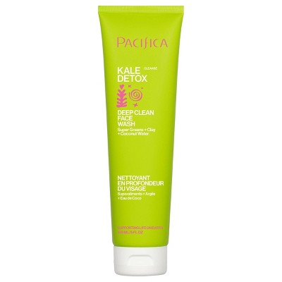 Pacifica Kale Detox Deep Cleansing Face Wash Scented 5 fl oz - New